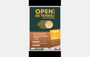 Tournoi OPEN DE TENNIS DU MANS